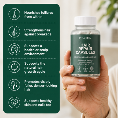 Revotín Repair Capsules — Eliminates Thinning Hair