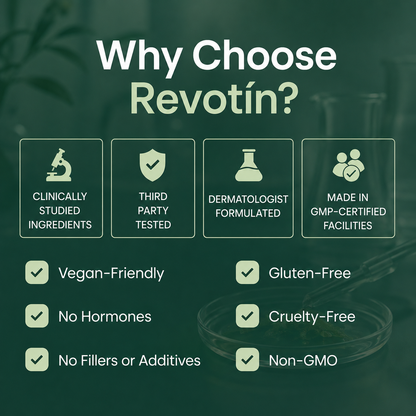 Revotín Repair Capsules — Eliminates Thinning Hair